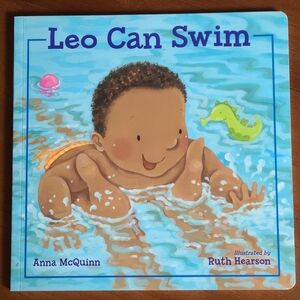 Leo Can Swim - Kids Swim Book (Blue)